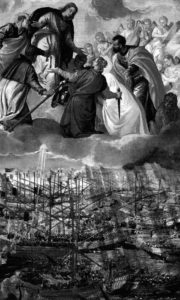 Битка код Лепанта, 7. октобар 1571. Уље на платну сликара Паола Веронезеа.