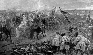 Битка код Сенте, 11. септембар 1697. Слика Ференца Ајзенхата из 1896.