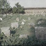 Манастирско гробље, Грачаница, 5. мај 1913. (фото www.albert-kahn.hauts-de-seine.fr)