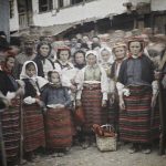 Група сељака, Приштина, 4. мај 1913. (фото www.albert-kahn.hauts-de-seine.fr)