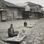 Два продавца семена, Приштина, 4. мај 1913. (фото www.albert-kahn.hauts-de-seine.fr)