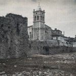 Зидине града и православна црква, Драч, 16. октобар 1913. (фото www.albert-kahn.hauts-de-seine.fr)