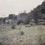 Панорама рушевина утврђења и Драчког залива ка Елбасану и Берату, Драч, 16. октобар 1913. (фото www.albert-kahn.hauts-de-seine.fr)
