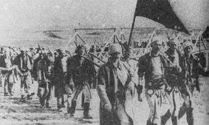 Наоружани аустријским пушкама и плаћени аустријским новцем арнаутски одред креће у борбу против српских војника