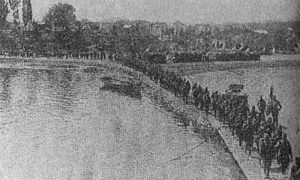 Транспорт реорганизованих српских трупа са Крфа за Солун 1916. године