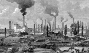 Крупове фабрике у Есену, Немачка, 1896.