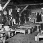 Изглед барака у логору Минден (фото scholarworks.wmich.edu)