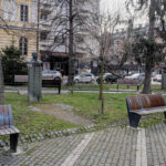 Спомен-биста Димитрију Туцовићу у Малом парку у Ужицу (фото Бојан Радојичић)