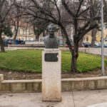 Спомен-биста Михаилу Миловановићу у Ужицу (фото Бојан Радојичић)