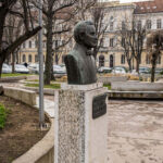 Спомен-биста Михаилу Миловановићу у Ужицу (фото Бојан Радојичић)