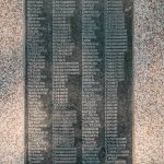 Табле са списковима страдалих на спомен-чесми у Ковачници, Гостиница (фото Бојан Радојичић)