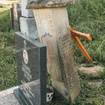 Споменик Петру Јањићу на гробљу у засеоку Јелићи у Луновом Селу (фото Бојан Радојичић)