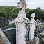 Споменик Аксентијевићима на гробљу у Севојну (фото Бојан Радојичић)