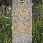 Споменик Петру Плакаловићу на гробљу на потесу Пландиште у Стапарима (фото Бојан Радојичић)