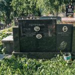 Споменик Стоји и Мирославу Петровићима на гробљу на Доварју у Ужицу (фото Бојан Радојичић)