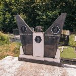 Споменик Тихомиру Ристивојевићу на гробљу на потесу Павићи у Горјанима (фото Бојан Радојичић)