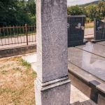 Споменик Милану Шибалићу на гробљу на потесу Павићи у Горјанима (фото Бојан Радојичић)