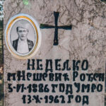Споменик Недељку М. Нешевићу на Нешевића гробљу у Кремнима (фото Бојан Радојичић)