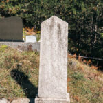 Споменик Недељку М. Нешевићу на Нешевића гробљу у Кремнима (фото Бојан Радојичић)