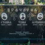Споменик Томи Врачарићу на Ружића гробљу у Кремнима (фото Бојан Радојичић)