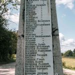 Натписи на североисточној страни спомен чесме на Оку (фото Бојан Радојичић)