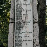Натписи на северозападној страни спомен чесме на Оку (фото Бојан Радојичић)
