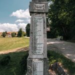 Натписи на југозападној страни спомен чесме на Оку (фото Бојан Радојичић)