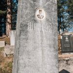 Споменик Живоину Рајовићу на централном гробљу у Јабланици (фото Бојан Радојичић)