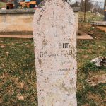 Споменик Војиславу Баковићу на Јелисијевића гробљу у Кривој Реци (фото Бојан Радојичић)