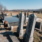 Споменик Војисаву Шопаловићу на гробљу у Мачкату (фото Бојан Радојичић)