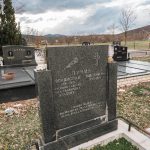 Споменик Владиславу Лучићу на гробљу на Рудини у Шљивовици (фото Бојан Радојичић)