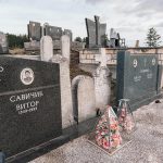 Споменик Јовану Савичићу на Савичића гробљу у Алин Потоку (фото Бојан Радојичић)