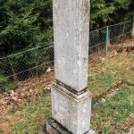 Споменик Добросаву Ј. Чубраковићу на Чубраковића гробљу у Доњем Љубишу (фото Бојан Радојичић)