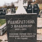 Споменик Владимир Ј. Радибратовић на Радибратовића гробљу у Рожанству (фото Бојан Радојичић)