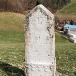 Крајпуташ Раденку Бојовићу у Сирогојну (фото Бојан Радојичић)