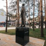 Споменик генералу Крсти Смиљанићу поред Златиборског језера (фото Бојан Радојичић)