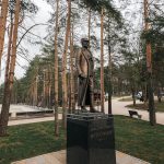 Споменик генералу Крсти Смиљанићу поред Златиборског језера (фото Бојан Радојичић)