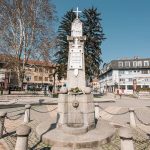 Спомен чесма у центру Пожеге (фото Бојан Радојичић)