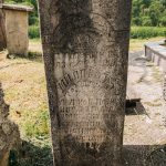 Споменик Будимиру Т. Богдановићу на Богдановића гробљу у Доњој Добрињи (фото Бојан Радојичић)