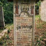 Споменик Витомиру Лађевцу на Лађевачком гробљу у Доњој Добрињи (фото Бојан Радојичић)