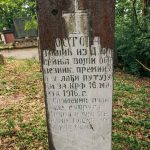 Споменик Стојану и Остоји Тошићима на Лађевачком гробљу у Доњој Добрињи (фото Бојан Радојичић)