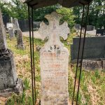 Споменик Рађену Стојановићу на Лађевачком гробљу у Доњој Добрињи (фото Бојан Радојичић)