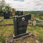 Споменик Драгићу Павловићу на Павловића гробљу у Доњој Добрињи (фото Бојан Радојичић)