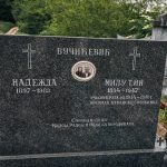 Споменик Милутину Вучићевићу на Вучићевића гробљу у Доњој Добрињи (фото Бојан Радојичић)