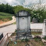 Споменик Михаилу Вучићевићу на Вучићевића гробљу у Доњој Добрињи (фото Бојан Радојичић)