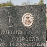 Споменик Добросаву Цицовићу на гробљу на Голом брду у Душковцима (фото Бојан Радојичић)