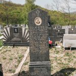 Споменик Животи Филиповићу на гробљу на Голом брду у Душковцима (фото Бојан Радојичић)