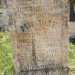 Споменик Милоје Цицовић на гробљу на Голом брду у Душковцима (фото Бојан Радојичић)