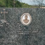 Споменик капетану Ивану Андрићу на гробљу на Голом брду у Душковцима (фото Бојан Радојичић)