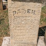 Споменик Рађену Цицовићу на гробљу на Голом брду у Душковцима (фото Бојан Радојичић)